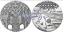Португалия 2,5 евро 2014 «Ярмо» PROOF