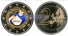Андорра 2 евро 2015 Совершеннолетие (C)