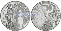 Франция 10 евро 2015 Первая мировая война