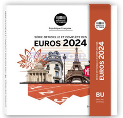 Франция набор евро 2024 BU (8 монет)