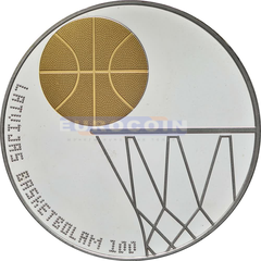 Латвия 5 евро 2023 Баскетбол в Латвии