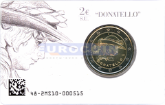 Италия 2 евро 2016 Донателло BU