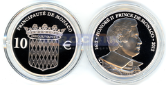 Монако 10 евро 2012 Оноре II