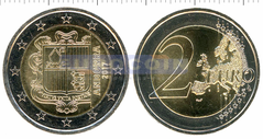 Андорра 2 евро 2017 Регулярная