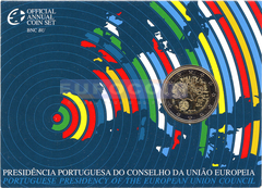 Португалия 2 евро 2007 Председательство в ЕС BU