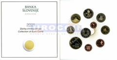 Словения набор евро 2021 PROOF (10 монет)