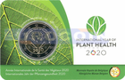 Бельгия 2 евро 2020 Международный год растений BU