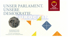 Австрия 5 евро 2022 Демократия BU