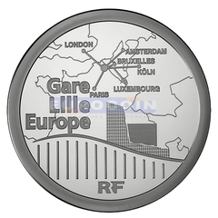 Франция 50 Евро 2010 TGV Лиль