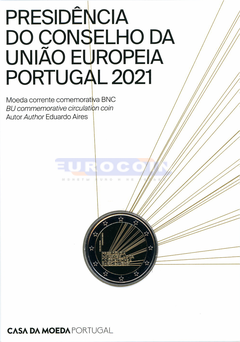 Португалия 2 евро 2021 Председательство в ЕС BU
