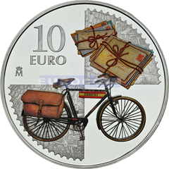 Испания 10 евро 2025 Первая марка в Испании