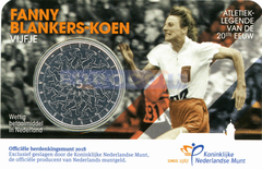Нидерланды 5 евро 2018 Фанни Бланкерс-Кун