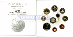 Словения набор евро 2015 PROOF (10 монет)