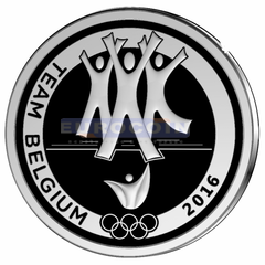 Бельгия 10 Евро 2016 Олимпиада в Рио