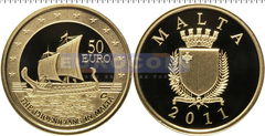 Мальта 50 евро 2011 Финикийцы на Мальте