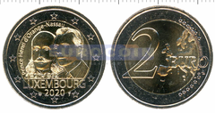 Люксембург 2 евро 2020 Генрих Оранский