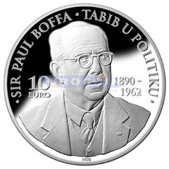 Мальта 10 евро 2013 Сэр Пол Боффа