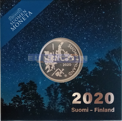 Финляндия 20 евро 2020 Общество по защите детей