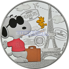 Франция 10 Евро 2025 «Peanuts»