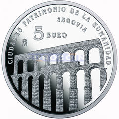 Испания набор 5 x 5 евро 2015 «Города Испании» часть III