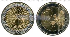 Франция 2 евро 2002 Регулярная