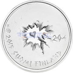 Финляндия 20 евро 2015 Финский SISU