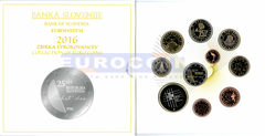 Словения набор евро 2016 PROOF (10 монет)