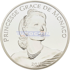 Монако 10 евро 2019 Грейс Келли