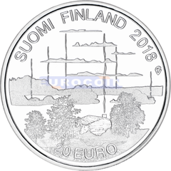 Финляндия 20 евро 2018 Финская сауна