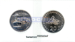 Швейцария 20 франков 2023 Кляйн Маттерхорн
