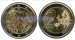 Италия 2 евро 2014 Карабинеры