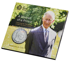 Великобритания 5 фунтов 2018 принц Чарльз