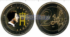 Люксембург 2 евро 2004 Монограмма герцога (C)