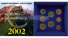 Сан Марино набор евро 2002 (8 монет) 