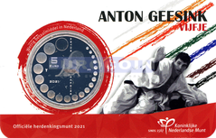 Нидерланды 5 евро 2021 Антон Гесинк