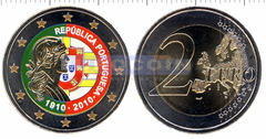 Португалия 2 евро 2010, 100 лет Республике (C)
