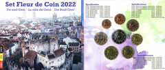 Бельгия набор евро 2022 BU (10 монет)