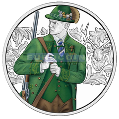 Австрия 10 евро 2026 Рога PROOF