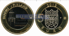 Финляндия 5 евро 2013 Исконная Финляндия V