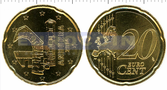 Андорра 20 центов 2014