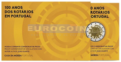 Португалия 2 евро 2026 Ротари фонд PROOF