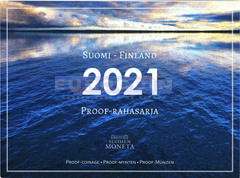 Финляндия набор евро 2021 PROOF (10 монет)