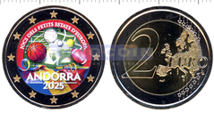 Андорра 2 евро 2025 Игры малых государств Европы (C)