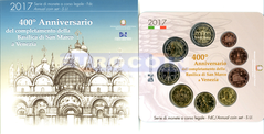 Италия набор евро 2017 BU (9 монет)