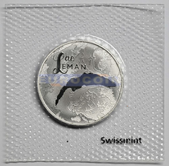 Швейцария 20 франков 2026 Женевское озеро