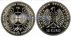 Германия 10 евро 2013 Генрих Герц
