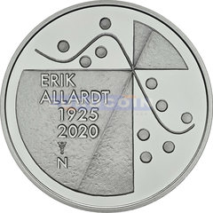 Финляндия 20 евро 2025 Эрик Аллардт