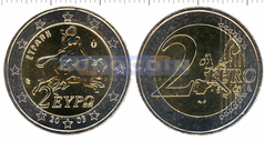 Греция 2 евро 2003 Регулярная