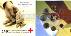 Бельгия набор евро 2004 BU (8 монет)
