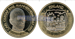 Финляндия 5 евро 2017 Карл Густав Эмиль Маннергейм